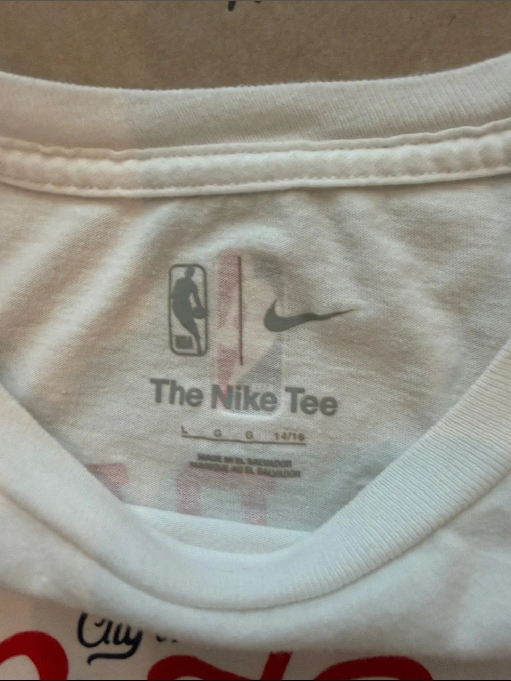 Nike White Embiid #21 Basketball Jersey Tee